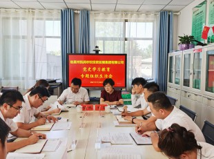 临夏州凯润农牧投资发展集团有限公司 召开党史学习教育专题组织生活会