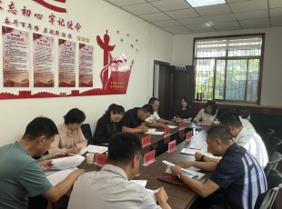 州巡学旁听工作组指导临夏州农投公司党委理论学习中心组学习