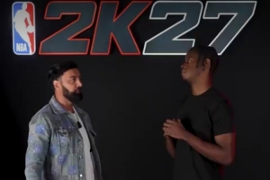 评分77！凯莱布·威尔逊与罗尼猜自己2K27评分 目标2K28涨到87分