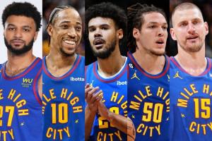 均龄32岁！掘金预计首发：穆雷、德罗赞、黄忠、戈登、约基奇