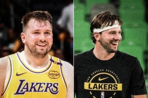 瘦了一大圈！ESPN晒东契奇今昔对比照片：MVP赛季要来了？