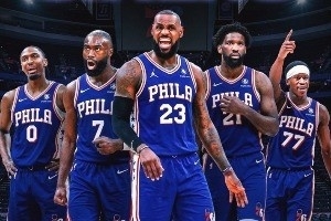 ESPN预测常规赛：76人&火箭东西部第四！湖人&勇士&热火打附加赛