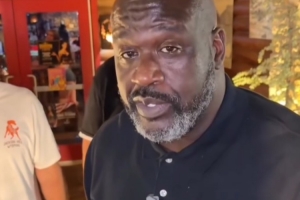 奥尼尔晒视频：猜我多重？评论区有没有人能把我抱起来