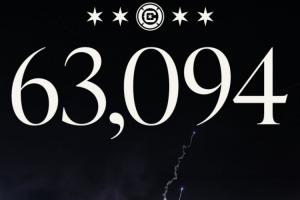 莱万vs梅西！芝加哥vs迈阿密63094人现场观战，创芝加哥主场纪录
