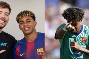 每体：网红MrBeast原本计划与亚马尔拍摄视频，但最终未能成行