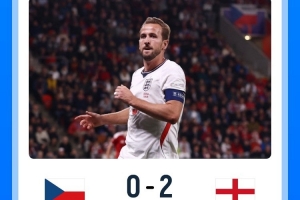 凯恩领衔！英格兰队史首次5名海外效力球员出战正式比赛