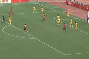 中国U23男足1-1被扳平！韩国利用角球头球破门，徐彬解围送角球！