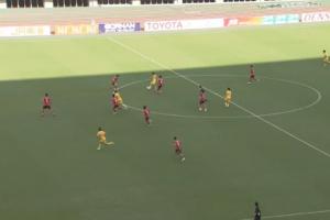 精彩配合！王钰栋单刀破门+马竞战舞庆祝，U23国足1-0领先韩国