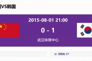 中国女足对韩国女足11年不败纪录终结！此前输给韩国还是2015年