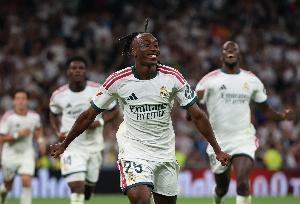 前途无量，迪奥曼德是21世纪皇马首位西甲单场传射的20岁以下球员